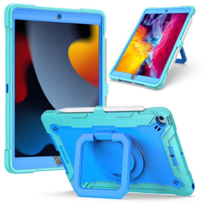 Contraste de color Robot a prueba de golpes Silicona + Caja de PC con soporte para pulsera