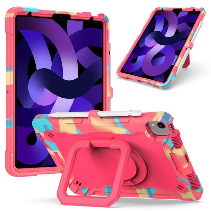 Contraste de color Robot a prueba de golpes Silicona + Caja de PC con soporte para pulsera