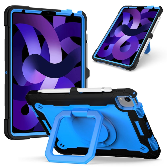 Contraste de color Robot a prueba de golpes Silicona + Caja de PC con soporte para pulsera