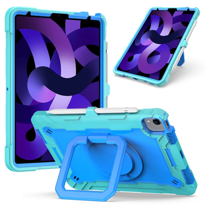Contraste de color Robot a prueba de golpes Silicona + Caja de PC con soporte para pulsera