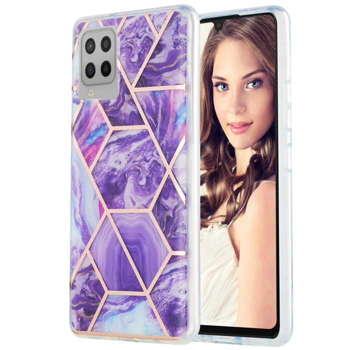 Estuche protector de TPU con patrón de mármol de galvanoplastia 3D, For Xiaomi Redmi Note 9S / 9 Pro / 9 Pro Max, For Samsung Galaxy A42 5G, For Samsung Galaxy A51 5G, For Samsung Galaxy A71 5G, For Samsung Galaxy M31, For Samsung Galaxy S20           ...