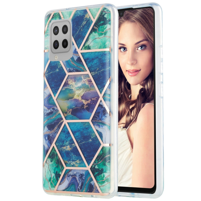 Estuche protector de TPU con patrón de mármol de galvanoplastia 3D, For Xiaomi Redmi Note 9S / 9 Pro / 9 Pro Max, For Samsung Galaxy A42 5G, For Samsung Galaxy A51 5G, For Samsung Galaxy A71 5G, For Samsung Galaxy M31, For Samsung Galaxy S20           ...