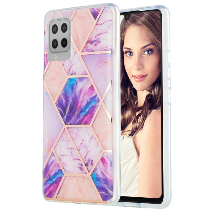 Estuche protector de TPU con patrón de mármol de galvanoplastia 3D, For Xiaomi Redmi Note 9S / 9 Pro / 9 Pro Max, For Samsung Galaxy A42 5G, For Samsung Galaxy A51 5G, For Samsung Galaxy A71 5G, For Samsung Galaxy M31, For Samsung Galaxy S20           ...