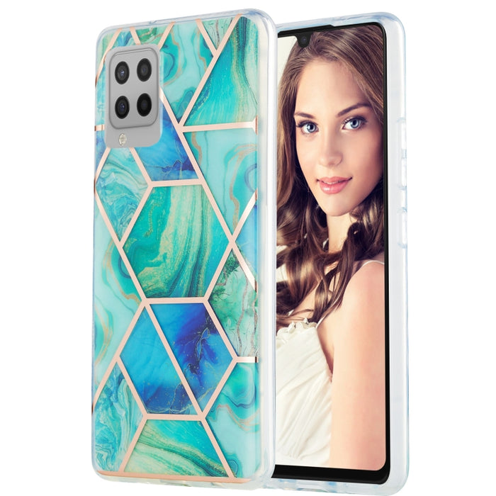 Estuche protector de TPU con patrón de mármol de galvanoplastia 3D, For Xiaomi Redmi Note 9S / 9 Pro / 9 Pro Max, For Samsung Galaxy A42 5G, For Samsung Galaxy A51 5G, For Samsung Galaxy A71 5G, For Samsung Galaxy M31, For Samsung Galaxy S20           ...