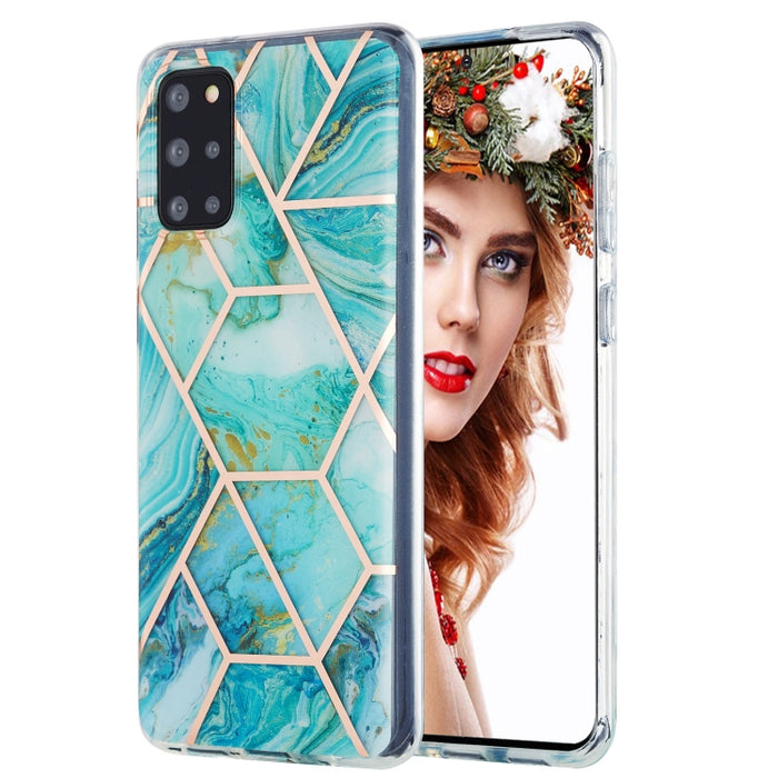 Estuche protector de TPU con patrón de mármol de galvanoplastia 3D, For Xiaomi Redmi Note 9S / 9 Pro / 9 Pro Max, For Samsung Galaxy A42 5G, For Samsung Galaxy A51 5G, For Samsung Galaxy A71 5G, For Samsung Galaxy M31, For Samsung Galaxy S20           ...
