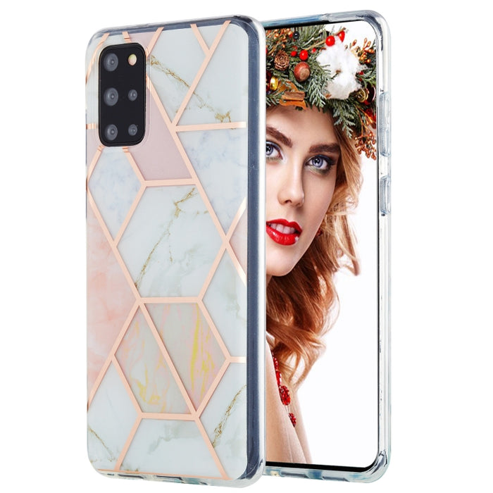 Estuche protector de TPU con patrón de mármol de galvanoplastia 3D, For Xiaomi Redmi Note 9S / 9 Pro / 9 Pro Max, For Samsung Galaxy A42 5G, For Samsung Galaxy A51 5G, For Samsung Galaxy A71 5G, For Samsung Galaxy M31, For Samsung Galaxy S20           ...