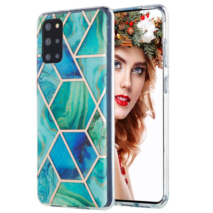 Estuche protector de TPU con patrón de mármol de galvanoplastia 3D, For Xiaomi Redmi Note 9S / 9 Pro / 9 Pro Max, For Samsung Galaxy A42 5G, For Samsung Galaxy A51 5G, For Samsung Galaxy A71 5G, For Samsung Galaxy M31, For Samsung Galaxy S20           ...