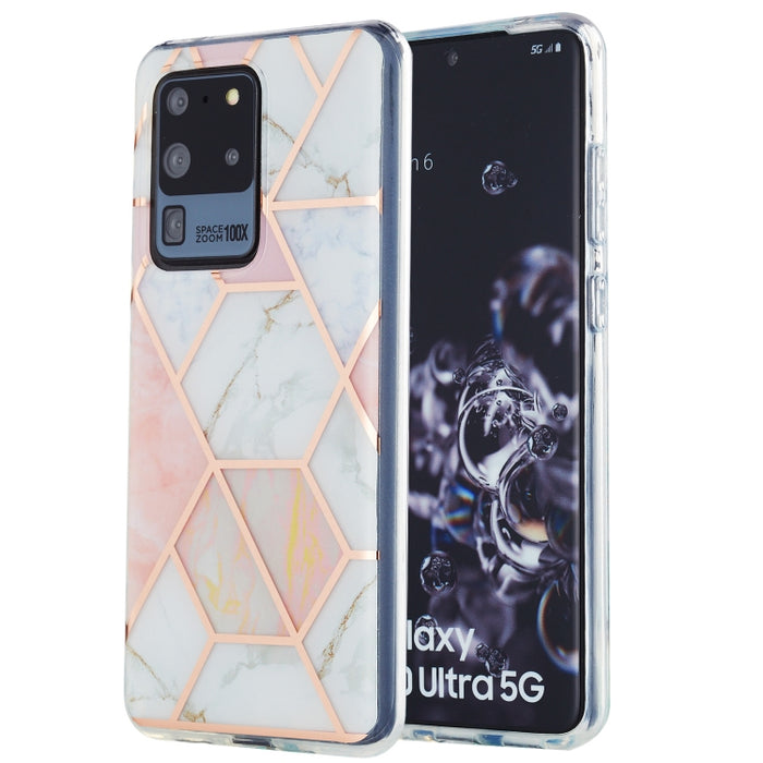 Estuche protector de TPU con patrón de mármol de galvanoplastia 3D, For Xiaomi Redmi Note 9S / 9 Pro / 9 Pro Max, For Samsung Galaxy A42 5G, For Samsung Galaxy A51 5G, For Samsung Galaxy A71 5G, For Samsung Galaxy M31, For Samsung Galaxy S20           ...