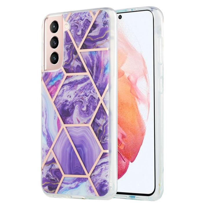 Estuche protector de TPU con patrón de mármol de galvanoplastia 3D, For Xiaomi Redmi Note 9S / 9 Pro / 9 Pro Max, For Samsung Galaxy A42 5G, For Samsung Galaxy A51 5G, For Samsung Galaxy A71 5G, For Samsung Galaxy M31, For Samsung Galaxy S20           ...