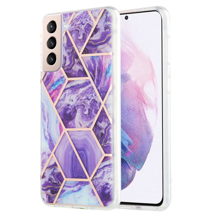 Estuche protector de TPU con patrón de mármol de galvanoplastia 3D, For Xiaomi Redmi Note 9S / 9 Pro / 9 Pro Max, For Samsung Galaxy A42 5G, For Samsung Galaxy A51 5G, For Samsung Galaxy A71 5G, For Samsung Galaxy M31, For Samsung Galaxy S20           ...
