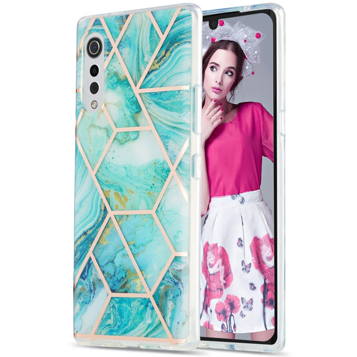 Estuche protector de TPU con patrón de mármol de galvanoplastia 3D, For Xiaomi Redmi Note 9S / 9 Pro / 9 Pro Max, For Samsung Galaxy A42 5G, For Samsung Galaxy A51 5G, For Samsung Galaxy A71 5G, For Samsung Galaxy M31, For Samsung Galaxy S20           ...