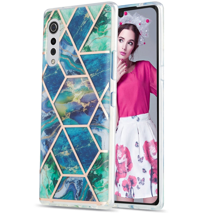 Estuche protector de TPU con patrón de mármol de galvanoplastia 3D, For Xiaomi Redmi Note 9S / 9 Pro / 9 Pro Max, For Samsung Galaxy A42 5G, For Samsung Galaxy A51 5G, For Samsung Galaxy A71 5G, For Samsung Galaxy M31, For Samsung Galaxy S20           ...