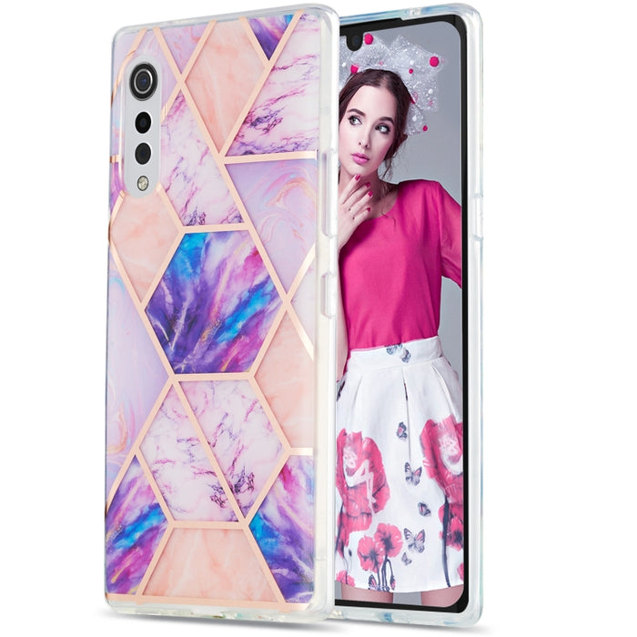 Estuche protector de TPU con patrón de mármol de galvanoplastia 3D, For Xiaomi Redmi Note 9S / 9 Pro / 9 Pro Max, For Samsung Galaxy A42 5G, For Samsung Galaxy A51 5G, For Samsung Galaxy A71 5G, For Samsung Galaxy M31, For Samsung Galaxy S20           ...