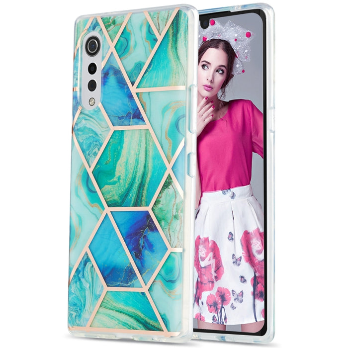 Estuche protector de TPU con patrón de mármol de galvanoplastia 3D, For Xiaomi Redmi Note 9S / 9 Pro / 9 Pro Max, For Samsung Galaxy A42 5G, For Samsung Galaxy A51 5G, For Samsung Galaxy A71 5G, For Samsung Galaxy M31, For Samsung Galaxy S20           ...