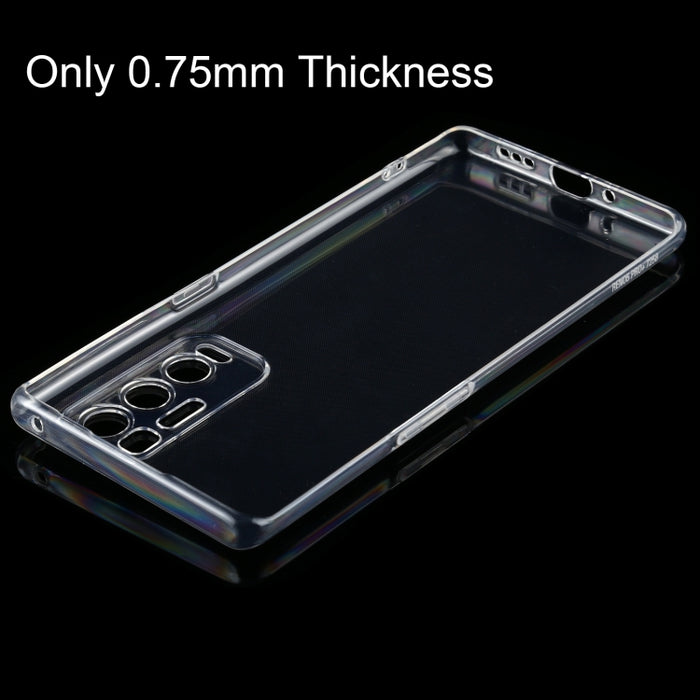Funda protectora suave de TPU transparente ultrafina de 0,75 mm, For Nokia 5.4, For OPPO Reno5 Pro+, For Samsung Galaxy A02s, For vivo Y51 2020, For vivo X60 Pro, For Xiaomi Mi 11