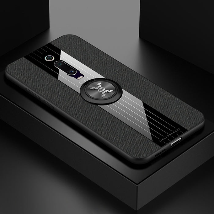 Funda protectora de TPU a prueba de golpes con textura de tela de costura XINLI con soporte para anillo, For Xiaomi Redmi 7, For Xiaomi Mi 9T / Redmi K20, For Xiaomi Redmi Note 5, For Xiaomi Redmi Note 7, For Xiaomi Redmi 5 Plus, For Xiaomi Redmi Note ...