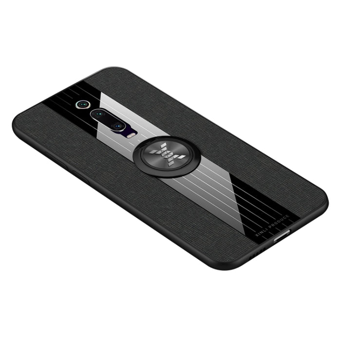 Funda protectora de TPU a prueba de golpes con textura de tela de costura XINLI con soporte para anillo, For Xiaomi Redmi 7, For Xiaomi Mi 9T / Redmi K20, For Xiaomi Redmi Note 5, For Xiaomi Redmi Note 7, For Xiaomi Redmi 5 Plus, For Xiaomi Redmi Note ...