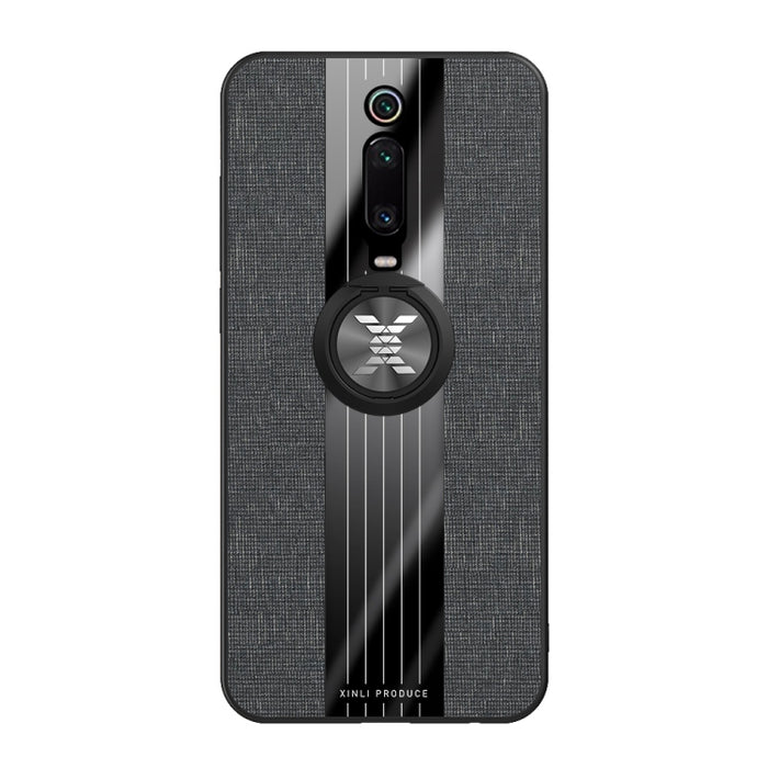 Funda protectora de TPU a prueba de golpes con textura de tela de costura XINLI con soporte para anillo, For Xiaomi Redmi 7, For Xiaomi Mi 9T / Redmi K20, For Xiaomi Redmi Note 5, For Xiaomi Redmi Note 7, For Xiaomi Redmi 5 Plus, For Xiaomi Redmi Note ...