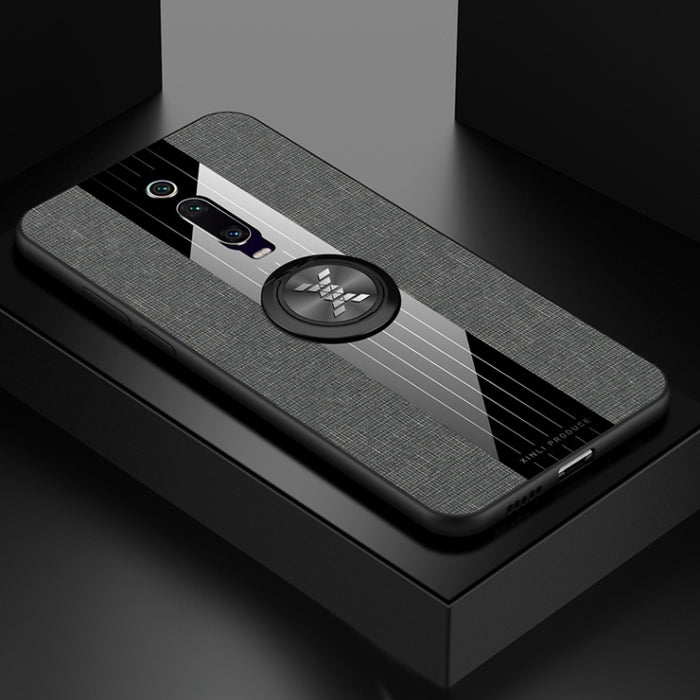 Funda protectora de TPU a prueba de golpes con textura de tela de costura XINLI con soporte para anillo, For Xiaomi Redmi 7, For Xiaomi Mi 9T / Redmi K20, For Xiaomi Redmi Note 5, For Xiaomi Redmi Note 7, For Xiaomi Redmi 5 Plus, For Xiaomi Redmi Note ...