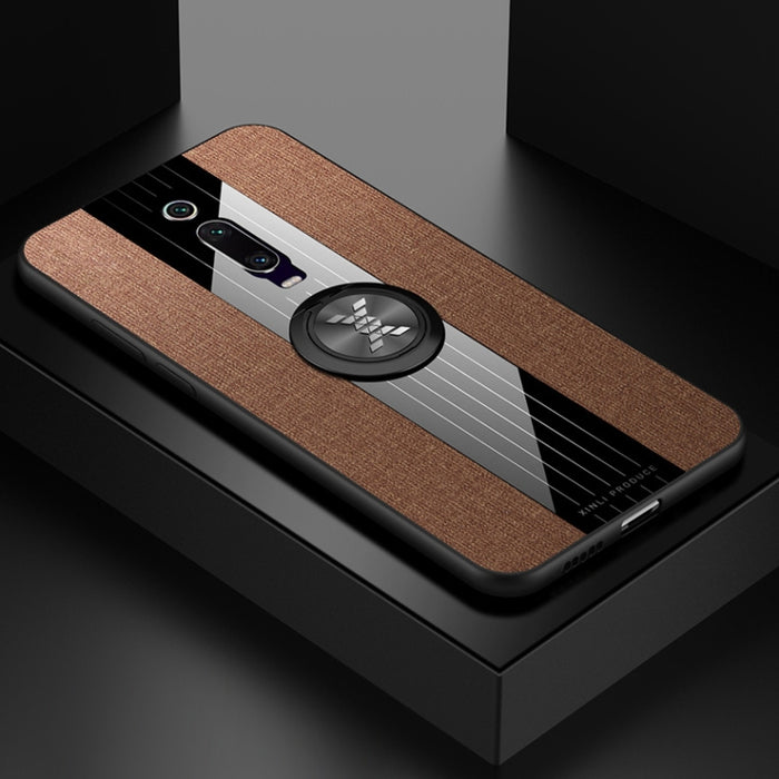 Funda protectora de TPU a prueba de golpes con textura de tela de costura XINLI con soporte para anillo, For Xiaomi Redmi 7, For Xiaomi Mi 9T / Redmi K20, For Xiaomi Redmi Note 5, For Xiaomi Redmi Note 7, For Xiaomi Redmi 5 Plus, For Xiaomi Redmi Note ...