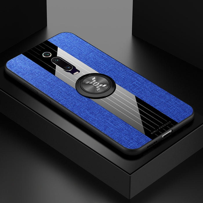Funda protectora de TPU a prueba de golpes con textura de tela de costura XINLI con soporte para anillo, For Xiaomi Redmi 7, For Xiaomi Mi 9T / Redmi K20, For Xiaomi Redmi Note 5, For Xiaomi Redmi Note 7, For Xiaomi Redmi 5 Plus, For Xiaomi Redmi Note ...