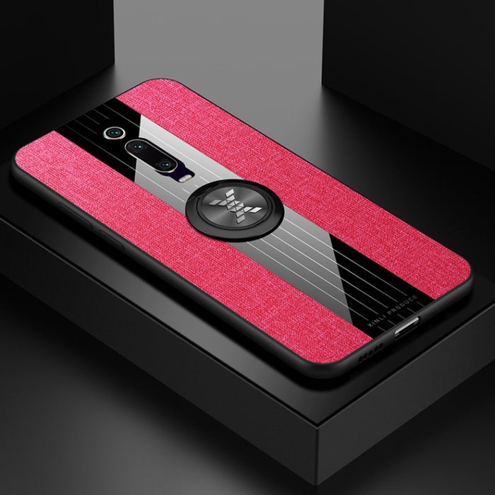 Funda protectora de TPU a prueba de golpes con textura de tela de costura XINLI con soporte para anillo, For Xiaomi Redmi 7, For Xiaomi Mi 9T / Redmi K20, For Xiaomi Redmi Note 5, For Xiaomi Redmi Note 7, For Xiaomi Redmi 5 Plus, For Xiaomi Redmi Note ...