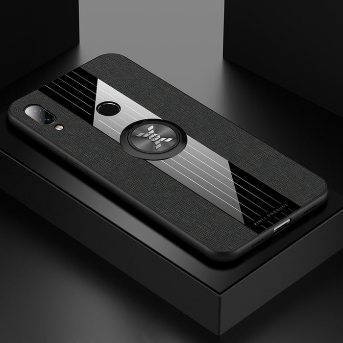Funda protectora de TPU a prueba de golpes con textura de tela de costura XINLI con soporte para anillo, For Xiaomi Redmi 7, For Xiaomi Mi 9T / Redmi K20, For Xiaomi Redmi Note 5, For Xiaomi Redmi Note 7, For Xiaomi Redmi 5 Plus, For Xiaomi Redmi Note ...
