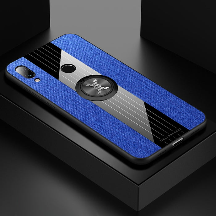Funda protectora de TPU a prueba de golpes con textura de tela de costura XINLI con soporte para anillo, For Xiaomi Redmi 7, For Xiaomi Mi 9T / Redmi K20, For Xiaomi Redmi Note 5, For Xiaomi Redmi Note 7, For Xiaomi Redmi 5 Plus, For Xiaomi Redmi Note ...