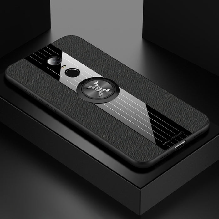 Funda protectora de TPU a prueba de golpes con textura de tela de costura XINLI con soporte para anillo, For Xiaomi Redmi 7, For Xiaomi Mi 9T / Redmi K20, For Xiaomi Redmi Note 5, For Xiaomi Redmi Note 7, For Xiaomi Redmi 5 Plus, For Xiaomi Redmi Note ...