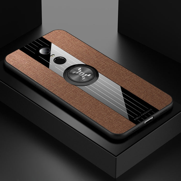 Funda protectora de TPU a prueba de golpes con textura de tela de costura XINLI con soporte para anillo, For Xiaomi Redmi 7, For Xiaomi Mi 9T / Redmi K20, For Xiaomi Redmi Note 5, For Xiaomi Redmi Note 7, For Xiaomi Redmi 5 Plus, For Xiaomi Redmi Note ...