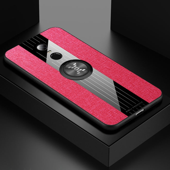 Funda protectora de TPU a prueba de golpes con textura de tela de costura XINLI con soporte para anillo, For Xiaomi Redmi 7, For Xiaomi Mi 9T / Redmi K20, For Xiaomi Redmi Note 5, For Xiaomi Redmi Note 7, For Xiaomi Redmi 5 Plus, For Xiaomi Redmi Note ...