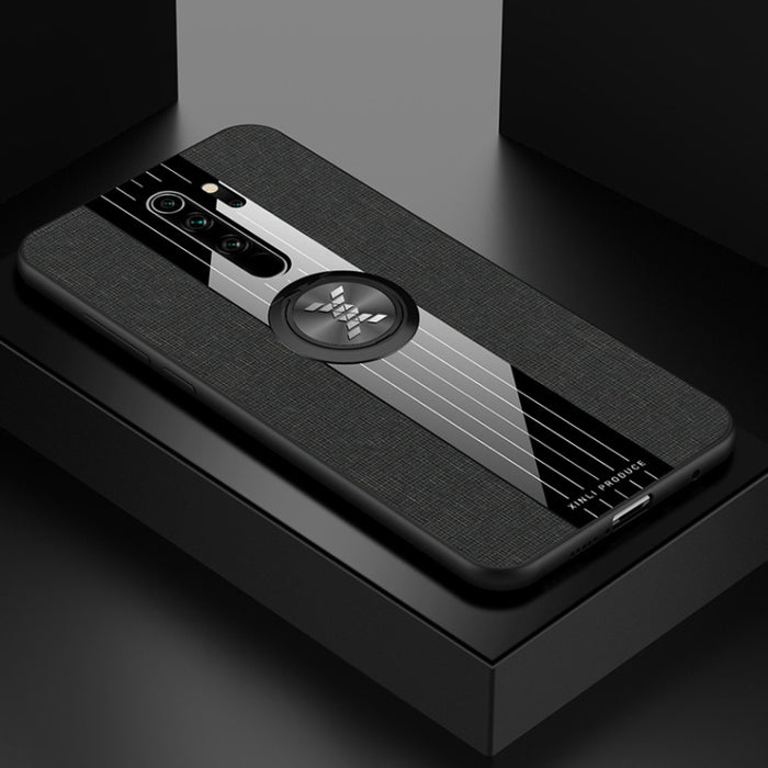 Funda protectora de TPU a prueba de golpes con textura de tela de costura XINLI con soporte para anillo, For Xiaomi Redmi 7, For Xiaomi Mi 9T / Redmi K20, For Xiaomi Redmi Note 5, For Xiaomi Redmi Note 7, For Xiaomi Redmi 5 Plus, For Xiaomi Redmi Note ...