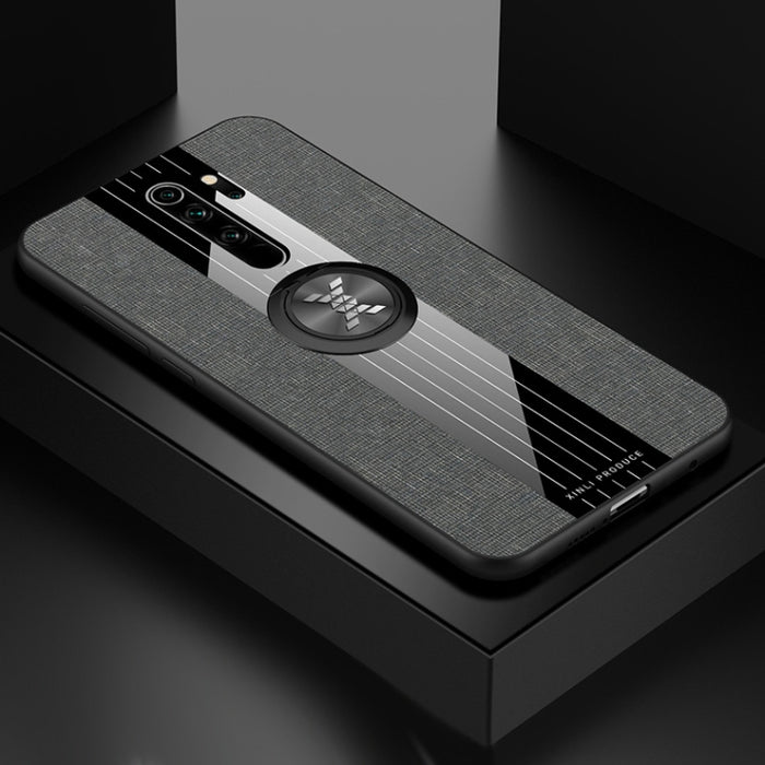 Funda protectora de TPU a prueba de golpes con textura de tela de costura XINLI con soporte para anillo, For Xiaomi Redmi 7, For Xiaomi Mi 9T / Redmi K20, For Xiaomi Redmi Note 5, For Xiaomi Redmi Note 7, For Xiaomi Redmi 5 Plus, For Xiaomi Redmi Note ...