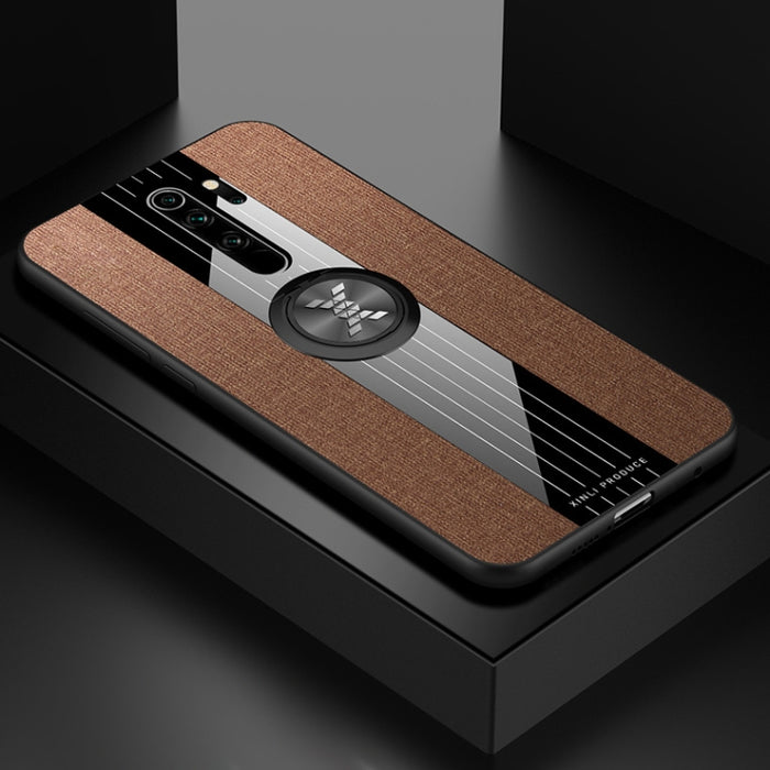 Funda protectora de TPU a prueba de golpes con textura de tela de costura XINLI con soporte para anillo, For Xiaomi Redmi 7, For Xiaomi Mi 9T / Redmi K20, For Xiaomi Redmi Note 5, For Xiaomi Redmi Note 7, For Xiaomi Redmi 5 Plus, For Xiaomi Redmi Note ...