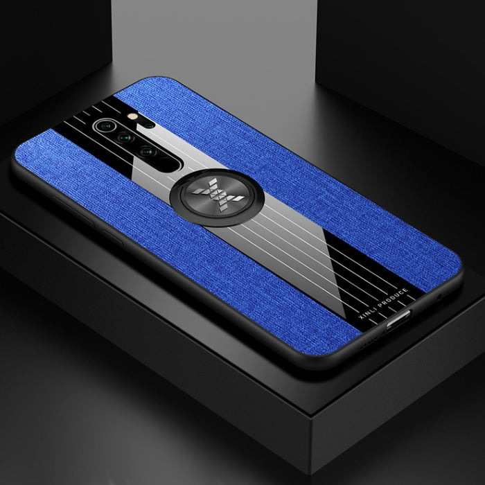 Funda protectora de TPU a prueba de golpes con textura de tela de costura XINLI con soporte para anillo, For Xiaomi Redmi 7, For Xiaomi Mi 9T / Redmi K20, For Xiaomi Redmi Note 5, For Xiaomi Redmi Note 7, For Xiaomi Redmi 5 Plus, For Xiaomi Redmi Note ...
