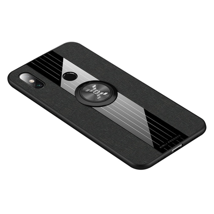 Funda protectora de TPU a prueba de golpes con textura de tela de costura XINLI con soporte para anillo, For Xiaomi Redmi 7, For Xiaomi Mi 9T / Redmi K20, For Xiaomi Redmi Note 5, For Xiaomi Redmi Note 7, For Xiaomi Redmi 5 Plus, For Xiaomi Redmi Note ...