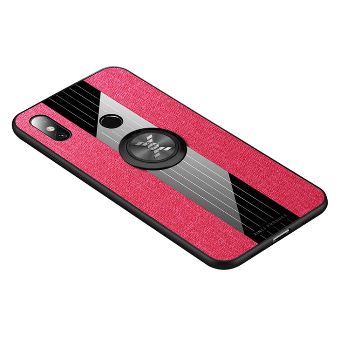Funda protectora de TPU a prueba de golpes con textura de tela de costura XINLI con soporte para anillo, For Xiaomi Redmi 7, For Xiaomi Mi 9T / Redmi K20, For Xiaomi Redmi Note 5, For Xiaomi Redmi Note 7, For Xiaomi Redmi 5 Plus, For Xiaomi Redmi Note ...