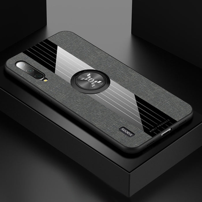 Funda protectora de TPU a prueba de golpes con textura de tela de costura XINLI con soporte para anillo, For Xiaomi Redmi 7, For Xiaomi Mi 9T / Redmi K20, For Xiaomi Redmi Note 5, For Xiaomi Redmi Note 7, For Xiaomi Redmi 5 Plus, For Xiaomi Redmi Note ...