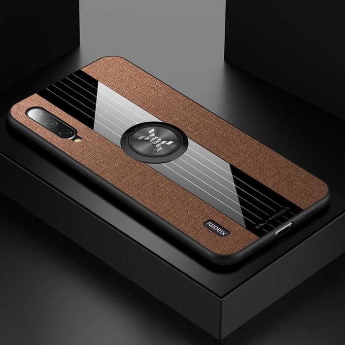 Funda protectora de TPU a prueba de golpes con textura de tela de costura XINLI con soporte para anillo, For Xiaomi Redmi 7, For Xiaomi Mi 9T / Redmi K20, For Xiaomi Redmi Note 5, For Xiaomi Redmi Note 7, For Xiaomi Redmi 5 Plus, For Xiaomi Redmi Note ...