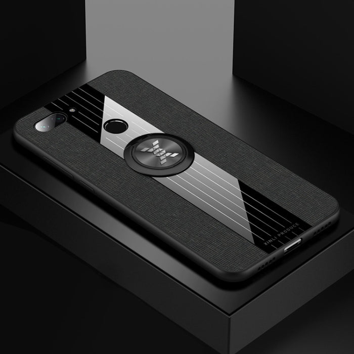 Funda protectora de TPU a prueba de golpes con textura de tela de costura XINLI con soporte para anillo, For Xiaomi Redmi 7, For Xiaomi Mi 9T / Redmi K20, For Xiaomi Redmi Note 5, For Xiaomi Redmi Note 7, For Xiaomi Redmi 5 Plus, For Xiaomi Redmi Note ...