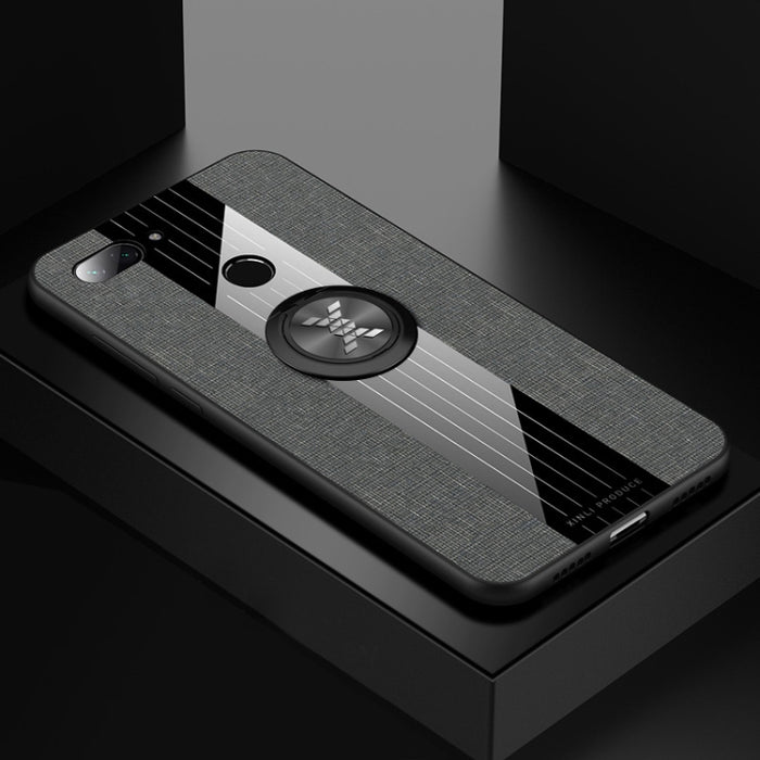 Funda protectora de TPU a prueba de golpes con textura de tela de costura XINLI con soporte para anillo, For Xiaomi Redmi 7, For Xiaomi Mi 9T / Redmi K20, For Xiaomi Redmi Note 5, For Xiaomi Redmi Note 7, For Xiaomi Redmi 5 Plus, For Xiaomi Redmi Note ...
