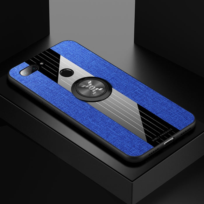 Funda protectora de TPU a prueba de golpes con textura de tela de costura XINLI con soporte para anillo, For Xiaomi Redmi 7, For Xiaomi Mi 9T / Redmi K20, For Xiaomi Redmi Note 5, For Xiaomi Redmi Note 7, For Xiaomi Redmi 5 Plus, For Xiaomi Redmi Note ...