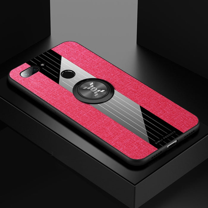 Funda protectora de TPU a prueba de golpes con textura de tela de costura XINLI con soporte para anillo, For Xiaomi Redmi 7, For Xiaomi Mi 9T / Redmi K20, For Xiaomi Redmi Note 5, For Xiaomi Redmi Note 7, For Xiaomi Redmi 5 Plus, For Xiaomi Redmi Note ...