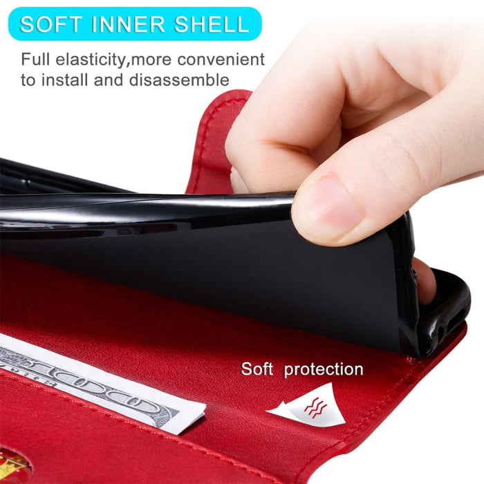 Estuche de cuero con tapa horizontal clásica de PU + TPU con textura de becerro con soporte y ranuras para tarjetas y billetera, For Xiaomi Redmi Note 9T / Note 9 5G, For Samsung Galaxy A02s (EU Version), For Samsung Galaxy A32 5G