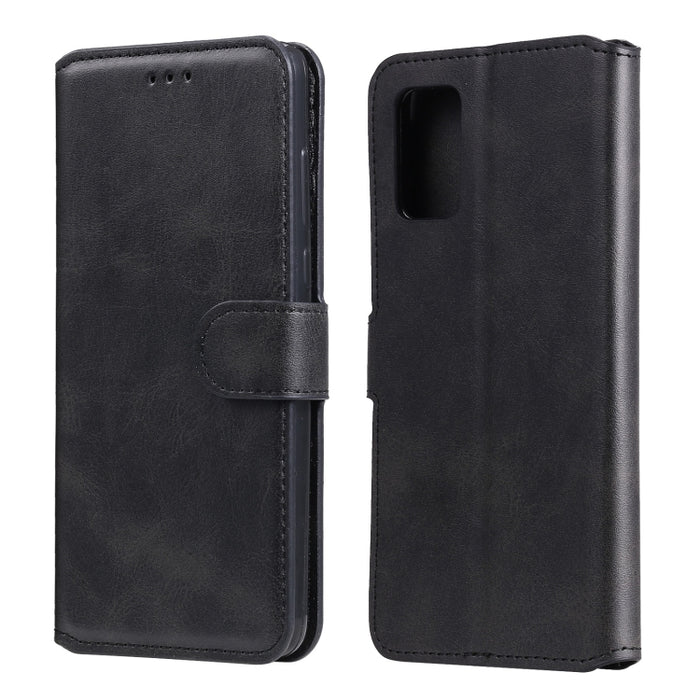 Estuche de cuero con tapa horizontal clásica de PU + TPU con textura de becerro con soporte y ranuras para tarjetas y billetera, For Xiaomi Redmi Note 9T / Note 9 5G, For Samsung Galaxy A02s (EU Version), For Samsung Galaxy A32 5G