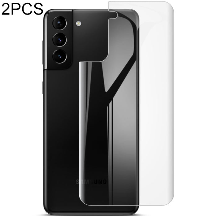 2 uds IMAK 0,15mm Protector de pantalla completa curvado película de hidrogel Protector trasero, For Samsung Galaxy S21 5G, For Samsung Galaxy S21 Plus 5G, For Samsung Galaxy S21 Ultra 5G, For Xiaomi Mi 11 5G
