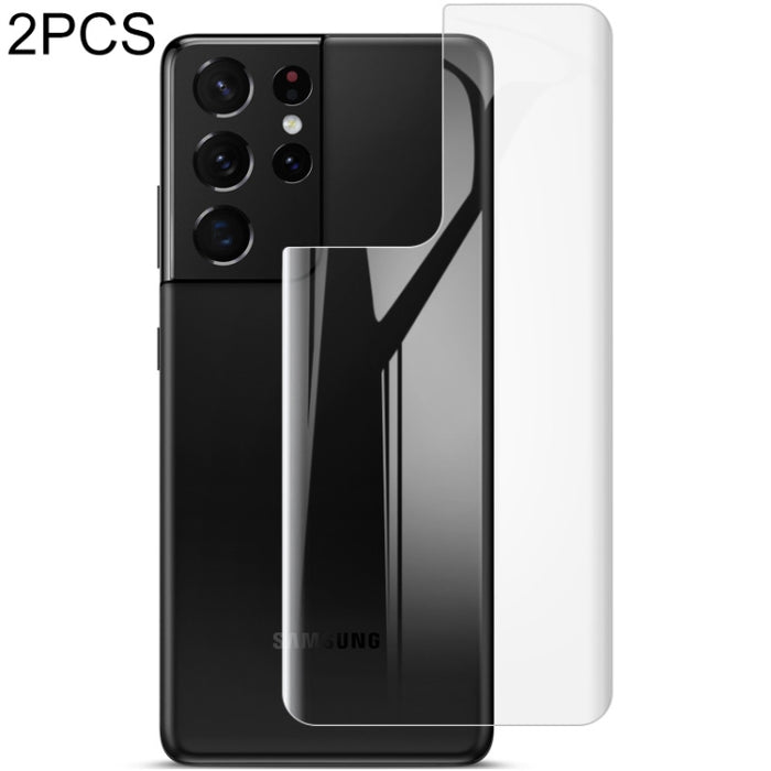 2 uds IMAK 0,15mm Protector de pantalla completa curvado película de hidrogel Protector trasero, For Samsung Galaxy S21 5G, For Samsung Galaxy S21 Plus 5G, For Samsung Galaxy S21 Ultra 5G, For Xiaomi Mi 11 5G