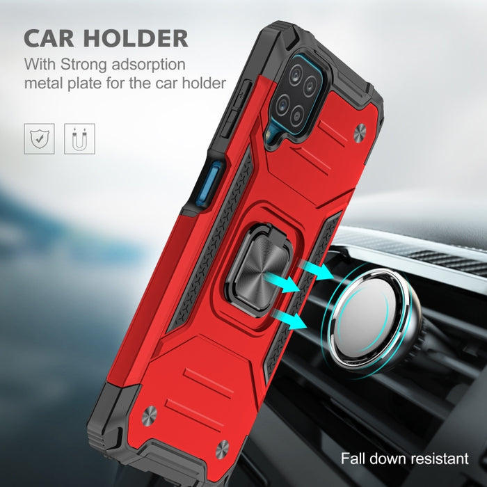 Armadura magnética a prueba de golpes TPU + PC con soporte de anillo de metal, For Samsung Galaxy A32 5G, For Xiaomi Mi 10T Lite 5G, For Samsung Galaxy A12, For Xiaomi Mi 10T Pro 5G, For Samsung Galaxy M31s, For Xiaomi Poco M3, For Samsung Galaxy M51  ...