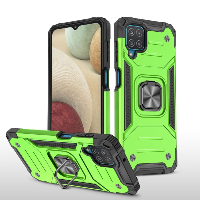 Armadura magnética a prueba de golpes TPU + PC con soporte de anillo de metal, For Samsung Galaxy A32 5G, For Xiaomi Mi 10T Lite 5G, For Samsung Galaxy A12, For Xiaomi Mi 10T Pro 5G, For Samsung Galaxy M31s, For Xiaomi Poco M3, For Samsung Galaxy M51  ...