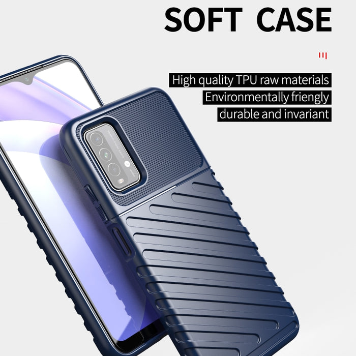 Estuche blando protector de TPU a prueba de golpes Thunderbolt, For LG K71, For LG Stylo 7 4G, For LG Stylo 7 5G, For OPPO Realme 7i, For Xiaomi Mi 10i 5G, For Xiaomi Mi 11 5G, For Xiaomi Redmi 9T
